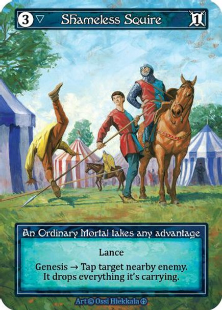 |SOR03|[ARL](Ordinary) Shameless Squire {Foil}