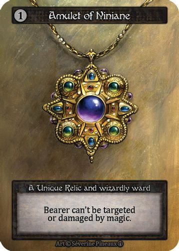 |SOR03|[ARL](Unique) Amulet of Niniane