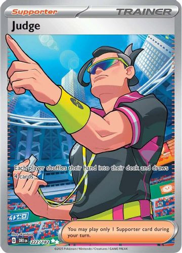 [SV10][DRI-222/182](SRR) Judge (Holo)