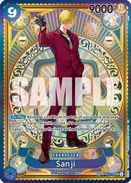 [OP06-119] Sanji (OP-11 Reprint) (Foil)