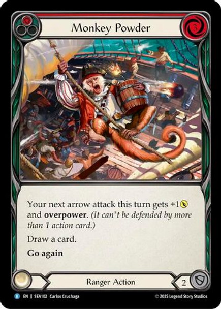 [FAB16 1st][SEA-102](R) Monkey Powder (Rainbow Foil)