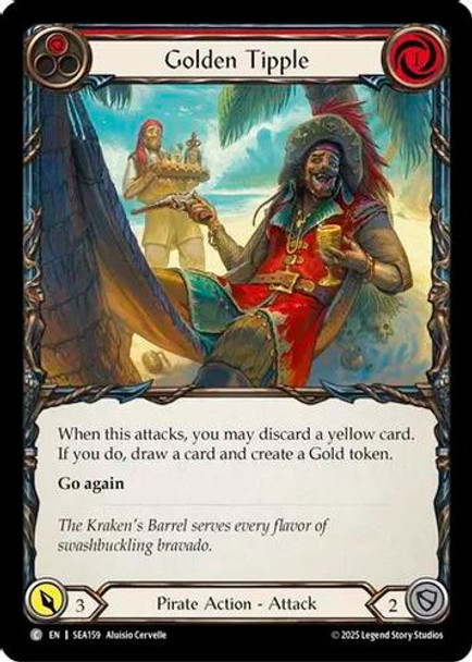 [FAB16 1st][SEA-159](C) Golden Tipple (Red)