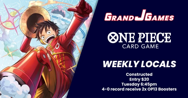 Tuesday 6:45pm: One Piece - Tournament (Weekly Game Night)
