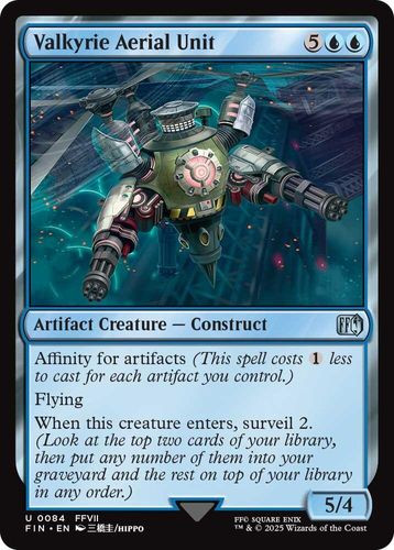 [FIN-0084](U) Valkyrie Aerial Unit (Foil)