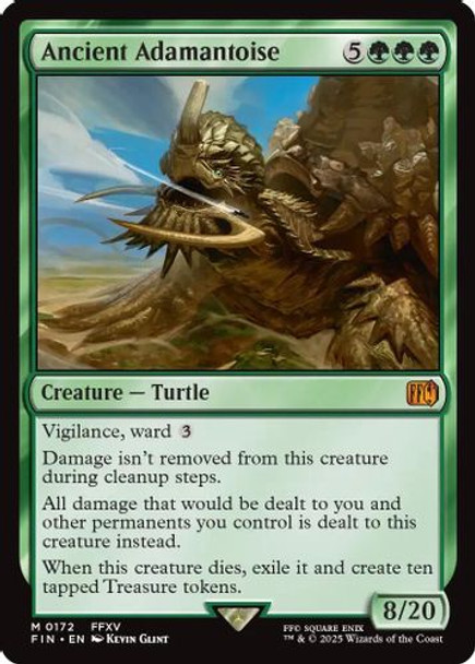 [FIN-0172](M) Ancient Adamantoise (Foil)