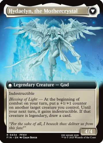 [FIN-0434](R) Venat, Heart of Hydaelyn // Hydaelyn, the Mothercrystal (Extended Art) (Foil)