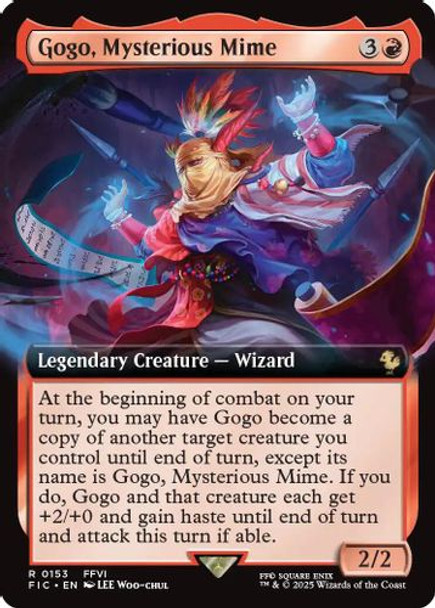 [FIC-0153](R) Gogo, Mysterious Mime (Extended Art)