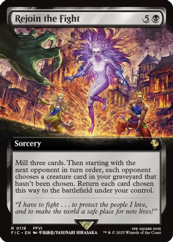 [FIC-0118](R) Rejoin the Fight (Extended Art) (Foil)