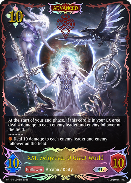 [BP10-SL26EN](SL) XXI. Zelgenea, O Great World (Super Legendary)
