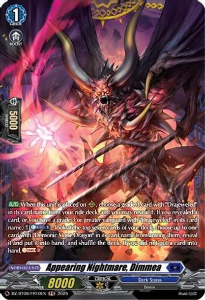 [DZ-BT08/FR10EN](FR) Appearing Nightmare, Dimmea (FR)