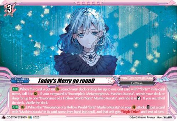 [DZ-BT08/EXC25EN](EXC) Today's Merry go rounD