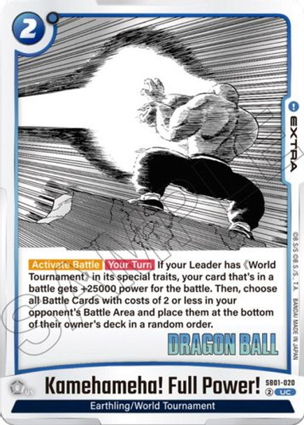 [SB01-020](U) Kamehameha! Full Power!