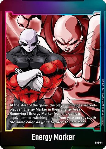 [E03-01] Energy Marker {Jiren} {Energy Marker Pack 03} {Foil}