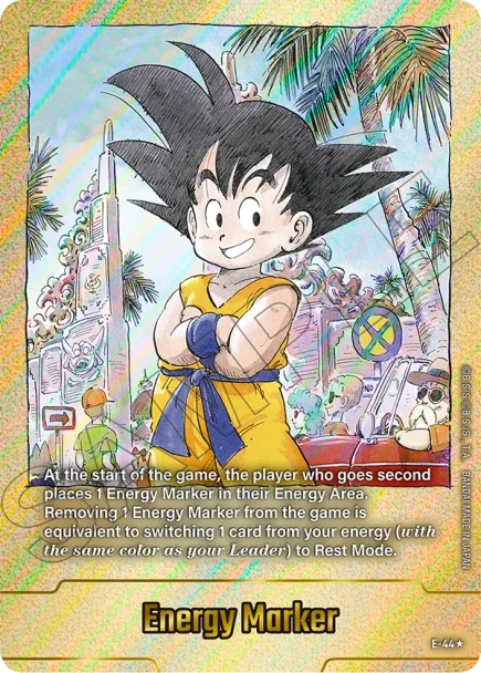 [E-044] Energy Marker {SB01-Manga Booster 01} {1 Star Alt Art} {Foil}