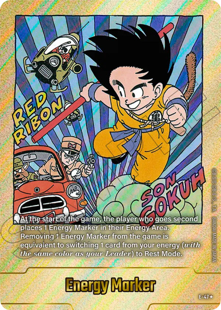 [E-047] Energy Marker {SB01-Manga Booster 01} {1 Star Alt Art} {Foil}