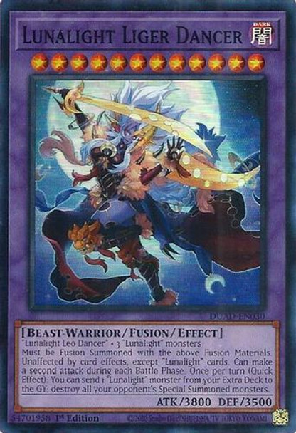 [DUAD-EN030] Lunalight Liger Dancer (Super Rare)<1st>