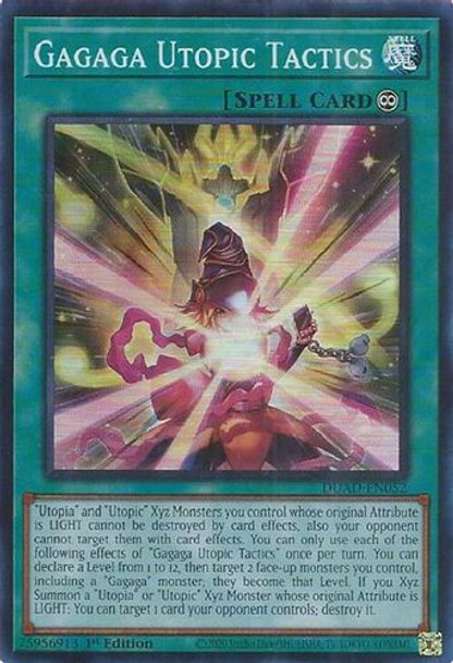 [DUAD-EN052] Gagaga Utopic Tactics (Super Rare)<1st>