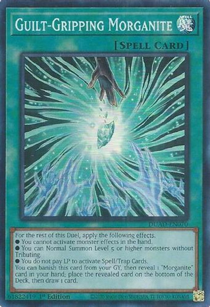 [DUAD-EN070] Guilt-Gripping Morganite (Super Rare)<1st>