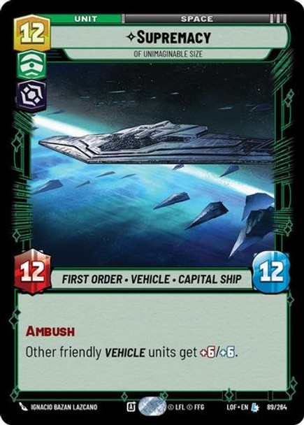 [05-LOF-EN-0089](L) Supremacy - Of Unimaginable Size