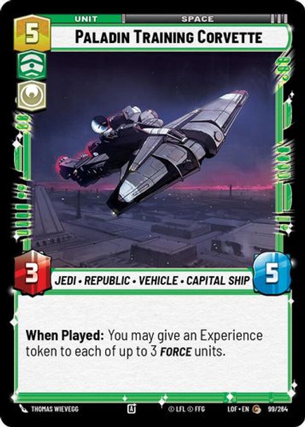 [05-LOF-EN-0099](C) Paladin Training Corvette