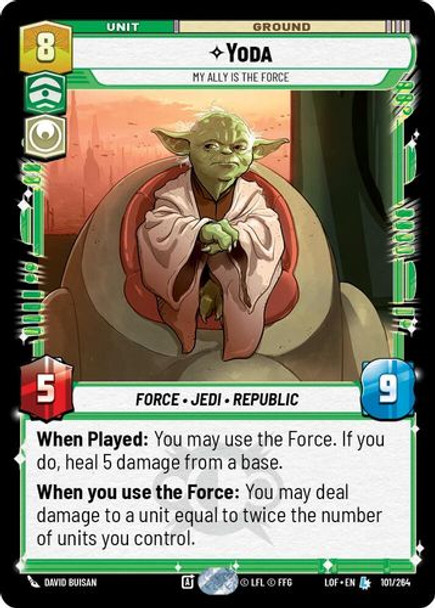 [05-LOF-EN-0101](L) Yoda - My Ally is the Force