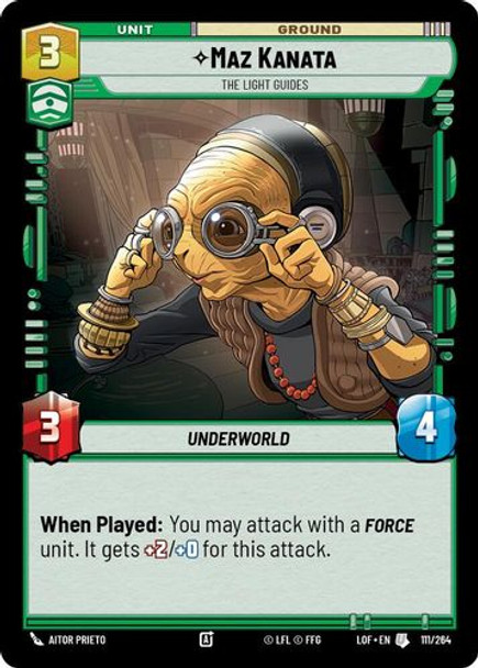 [05-LOF-EN-0111](U) Maz Kanata - The Light Guides