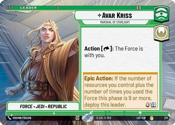 [05-LOF-EN-0271](R) Avar Kriss - Marshal of Starlight (Hyperspace)