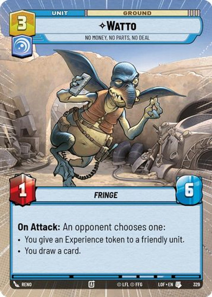 [05-LOF-EN-0329](U) Watto - No Money, No Parts, No Deal (Hyperspace)