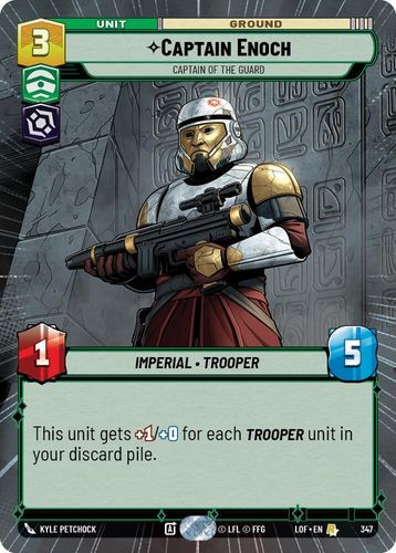 [05-LOF-EN-0347](R) Captain Enoch - Captain of the Guard (Hyperspace)