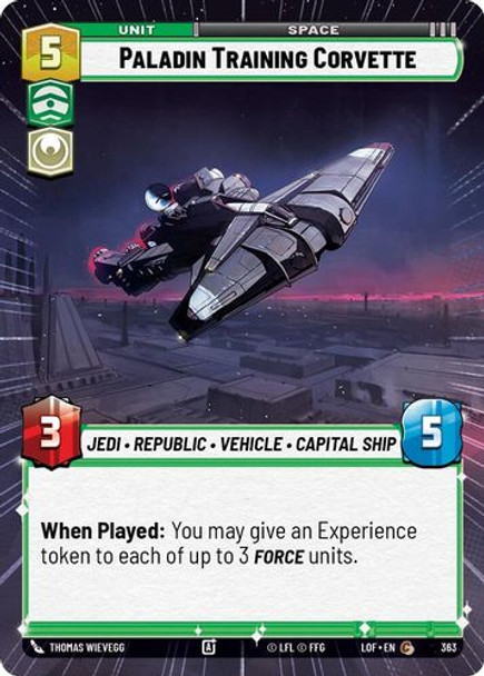 [05-LOF-EN-0363](C) Paladin Training Corvette (Hyperspace)