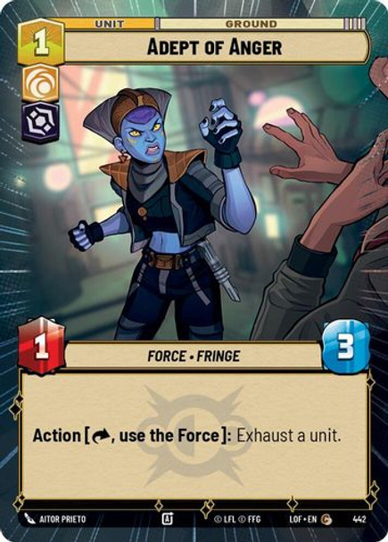 [05-LOF-EN-0442](C) Adept of Anger (Hyperspace)