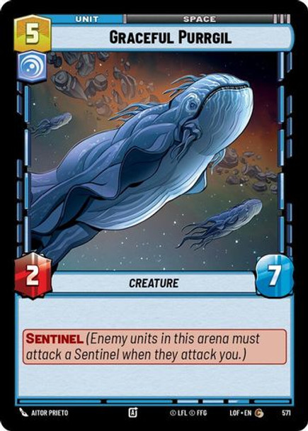 [05-LOF-EN-0571](C) Graceful Purrgil (Foil)