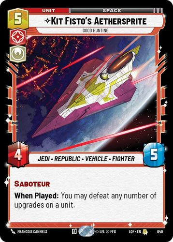 [05-LOF-EN-0649](R) Kit Fisto's Aethersprite - Good Hunting (Foil)