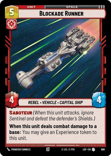 [05-LOF-EN-0668](U) Blockade Runner (Foil)