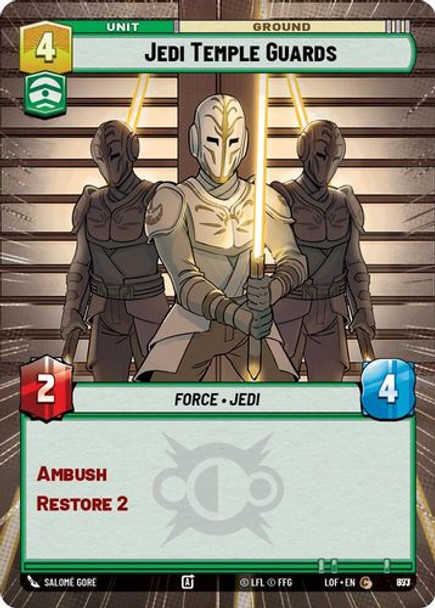 [05-LOF-EN-0853](C) Jedi Temple Guards (Hyperspace) (Foil)