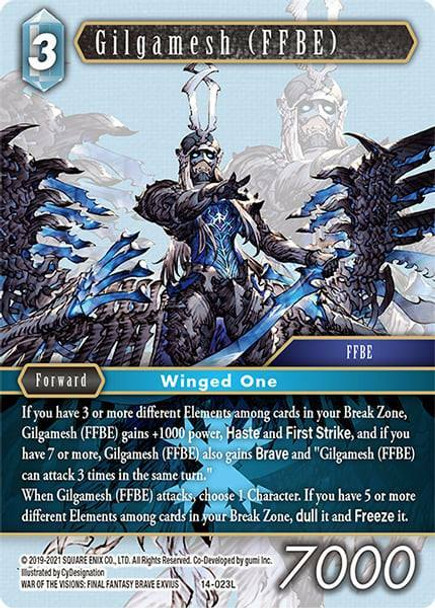 FF14-023L Gilgemesh (FFBE) (Foil)