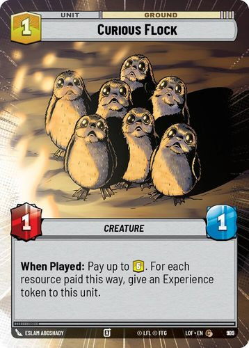 [05-LOF-EN-0995](C) Curious Flock (Hyperspace) (Foil)