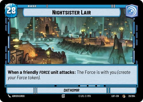 [05-LOF-EN-0020//T03](C) Nightsister Lair // Force