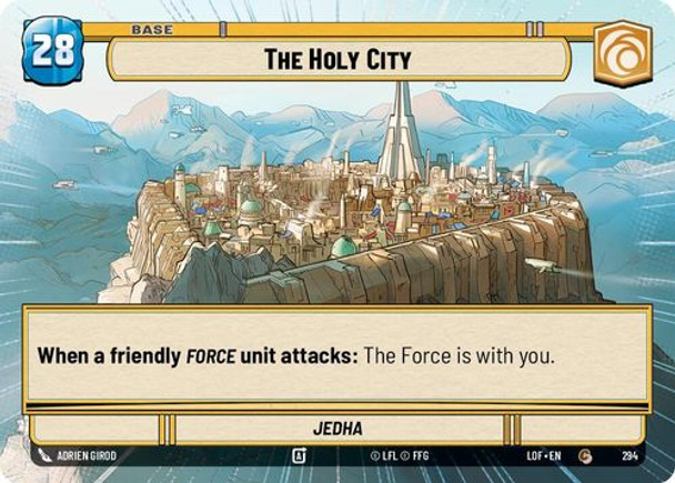[05-LOF-EN-0294//T05](C) The Holy City // Shield (Hyperspace)