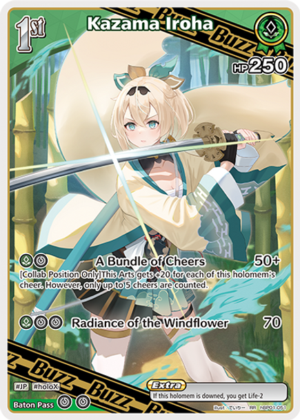 [hBP01-051](RR) Kazama Iroha {Foil}