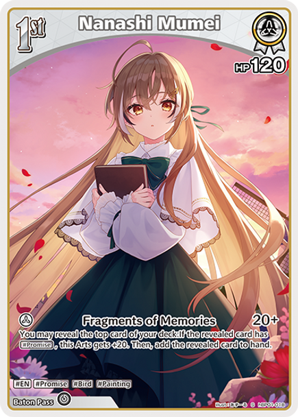 [hBP01-018](S) Nanashi Mumei {Foil}