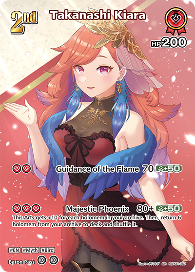 [hBP01-067](SR) Takanashi Kiara {Foil}