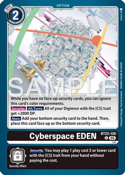 [BT22-100](C) Cyberspace EDEN