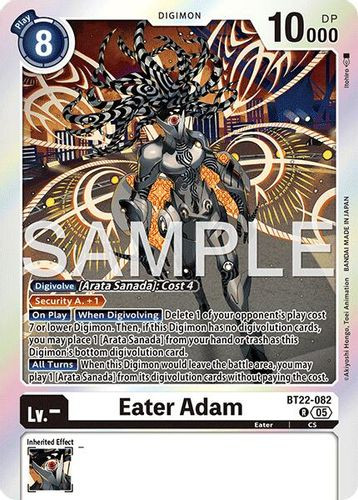 [BT22-082](R) Eater Adam (Foil)