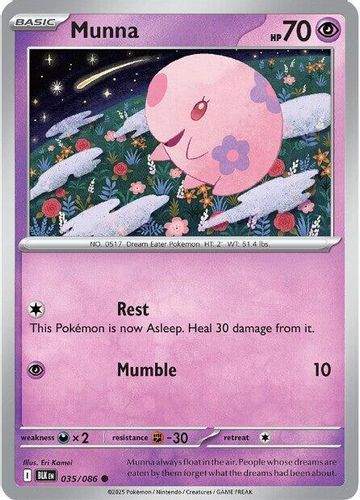 [SV10a][BLK-035/086](C) Munna (Reverse Holo)