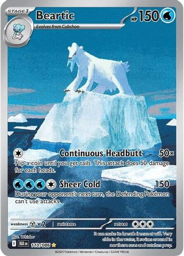 [SV10a][BLK-110/086](GR) Beartic (Holo)