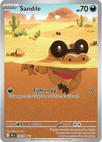 [SV10a][BLK-135/086](GR) Sandile (Holo)