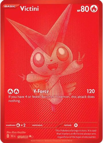 [SV10a][BLK-171/086](BWR) Victini (Holo)