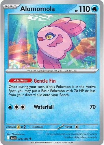 [SV10b][BLK-024/086](UC) Alomomola (Poke Ball Holo)