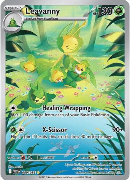 [SV10d][WHT-089/086](GR) Leavanny (Holo)